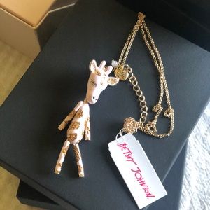 Betsey Johnson Giraffe Necklace